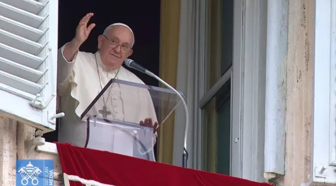 Papa Francisco na oração do Ângelus, 1º de novembro de 2023. ?? 