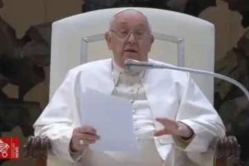 Papa Francisco na Audiência Geral de 3 de janeiro de 2024.