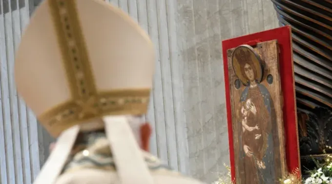 Papa Francisco na missa de 1º de janeiro