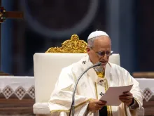 Papa Leão XIV na homilia da missa da Santíssima Trindade 2025.