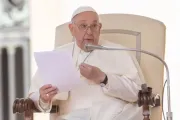 Papa Francisco na Audiência Geral de 17 de abril.