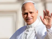 O papa Leão XIV no Vaticano.