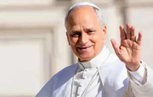 O papa Leão XIV no Vaticano.