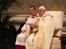Papa Francisco na missa da festa de Nossa Senhora de Guadalupe em 12 de dezembro de 2023.