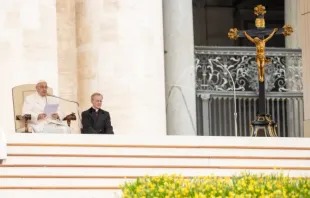 Papa Francisco na Audiência Geral de 3 de abril.