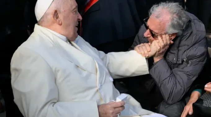 Imagem de arquivo do papa Francisco durante Audiência Geral. ?? 