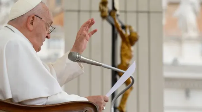 Papa Francisco na Audiência Geral de 19 de junho. ?? 