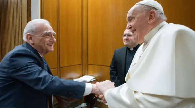Papa Francisco e Martin Scorsese