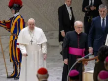 Papa Francisco chega à Audiência Geral neste dia 7 de fevereiro.