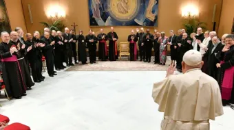 Papa Francisco recebe membros da Comissão Teológica Internacional