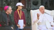 Para não fazer coisas ruins, é preciso ir contracorrente, diz papa Francisco a crianças