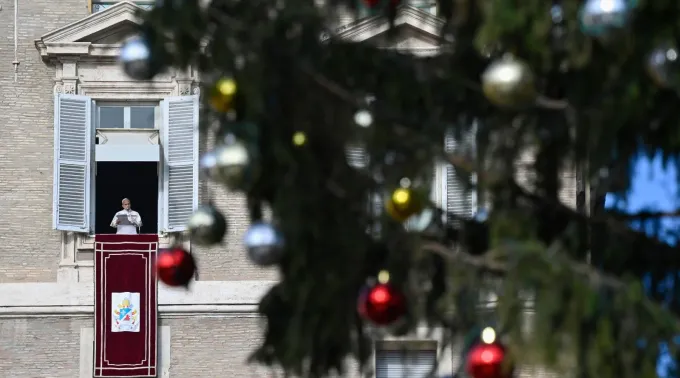 Papa Leão XIV na oração do Ângelus