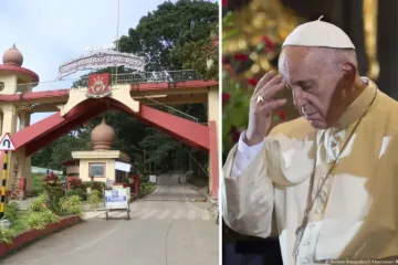 Fachada da Universidade Estatal de Mindanao, em Marawi (Filipinas) / Papa Francisco.