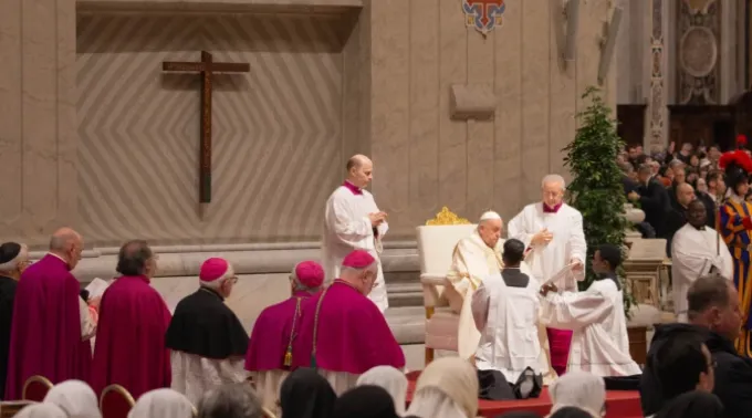 Missa do papa Francisco nas vésperas da Festa da Apresentação do Senhor 2025. ?? 