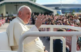 Fotografia do papa Francisco em 15 de setembro de 2022. |
