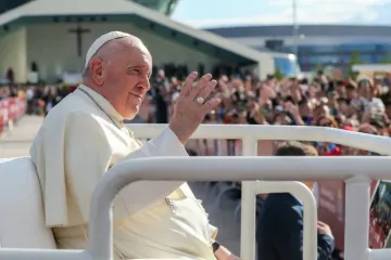 Fotografia do papa Francisco em 15 de setembro de 2022. |