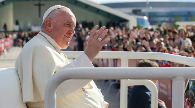 Fotografia do papa Francisco em 15 de setembro de 2022. | ?? 
