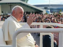 Fotografia do papa Francisco em 15 de setembro de 2022. |