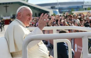 Papa Francisco, em Astana, Cazaquistão. 15 de setembro.