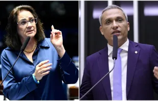 A senadora Damares Alves e o deputado federal Gustavo Gayer querem a  suspensão da resolução pró-aborto do Conanda