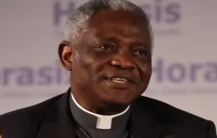 Desde Davos, o cardeal Turkson aconselhou as empresas a alinharem seus objetivos com valores "que beneficiem a sociedade e o bem comum".