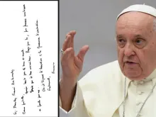Stan “JR” Zerkowski diz ter recebido uma nota manuscrita do Papa Francisco em outubro de 2023.