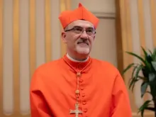 O patriarca católico latino de Jerusalém, cardeal Pierbattista Pizzaballa