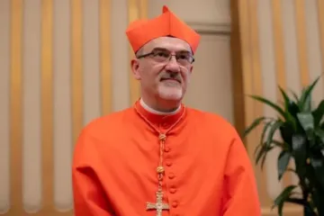 O patriarca católico latino de Jerusalém, cardeal Pierbattista Pizzaballa