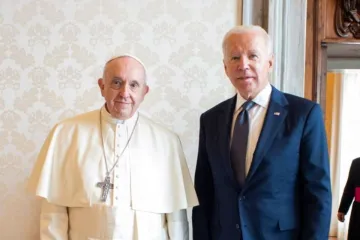 Papa Francisco e Joe Biden