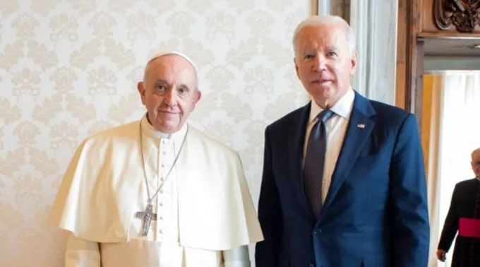 Papa Francisco e Joe Biden ?? 