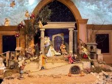 O presépio napolitano da 5ª Mostra Internacional de Presépios, em Goiânia