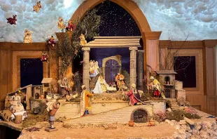 O presépio napolitano da 5ª Mostra Internacional de Presépios, em Goiânia