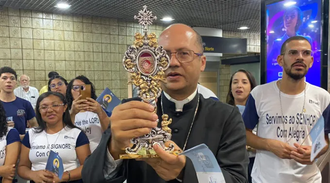 Relíquia do beato Carlo Acutis