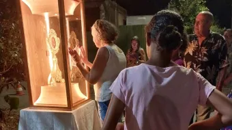 Relíquias na diocese de Petrópolis (RJ).