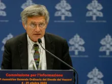 Paolo Ruffini, presidente da comissão de informação do Sínodo da Sinodalidade.