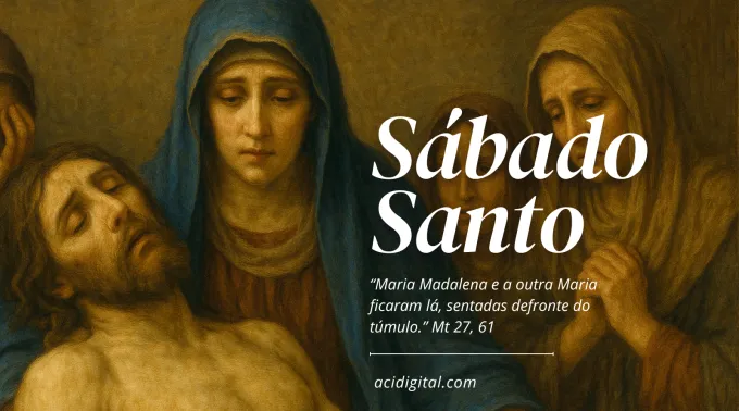 Sábado Santo: Esta noite celebramos a Vigília Pascal