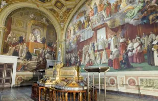 “Sala da Imaculada” no Palácio Apostólico.