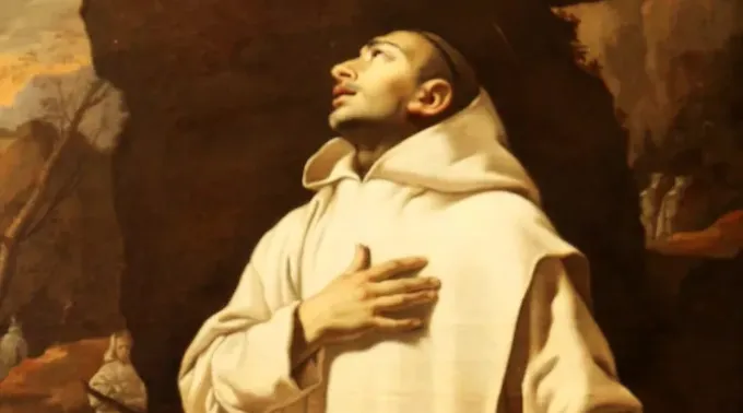 São Bruno em oração