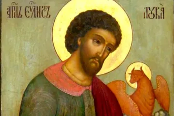 Ícone de São Lucas Evangelista.