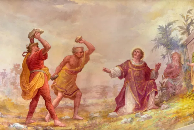 Como morreu santo Estêvão e o que ele disse antes de morrer