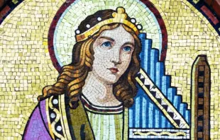 Mosaico de Santa Cecília.