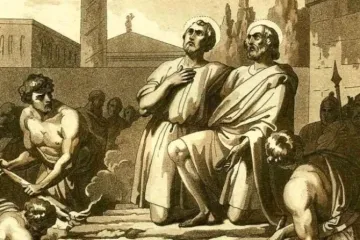 Santos Luciano e Marciano.