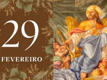29 de fevereiro, ano bissexto | Cristo segurando o mundo em sua mão.
