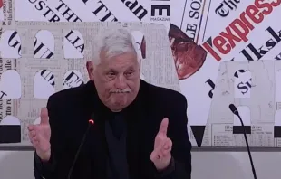 Padre Arturo Sosa na sede da Associação de Imprensa Estrangeira em Roma.