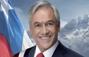 Foto oficial de Sebastián Piñera, ex-presidente do Chile .