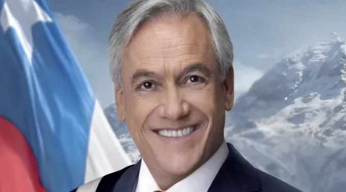 Foto oficial de Sebastián Piñera, ex-presidente do Chile. ?? 