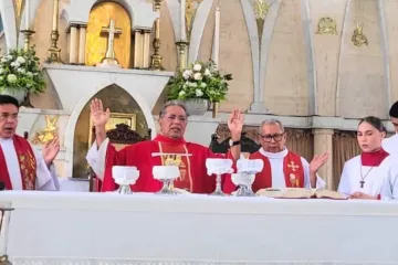 Padre Ivan de Souza, pároco do Santuário Nossa Senhora de Fátima.