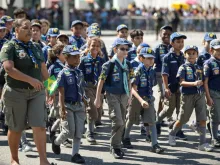 Escoteiros do Rio de Janeiro no dia da Independência do Brasil