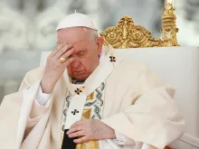 Papa Francisco no Vaticano.