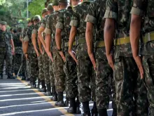 Soldados do Exército brasileiro, em Salvador (BA)